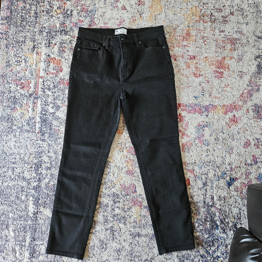 Free People black skinny jeans